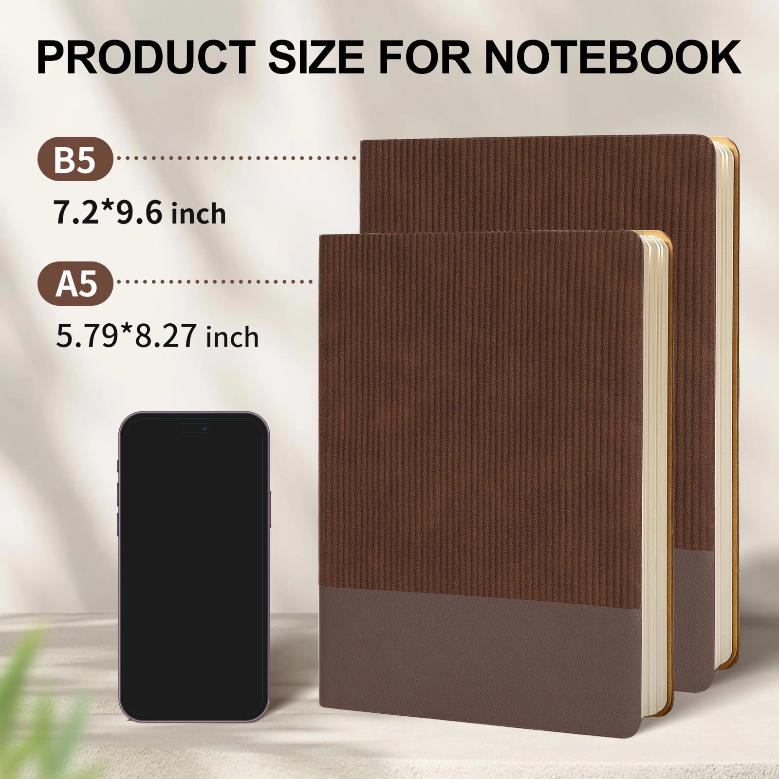 Lined Journal Notebook A5 - Lined 216 Pages