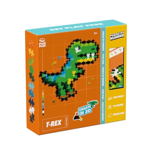 Puzzle by Number - T-Rex 250pcs