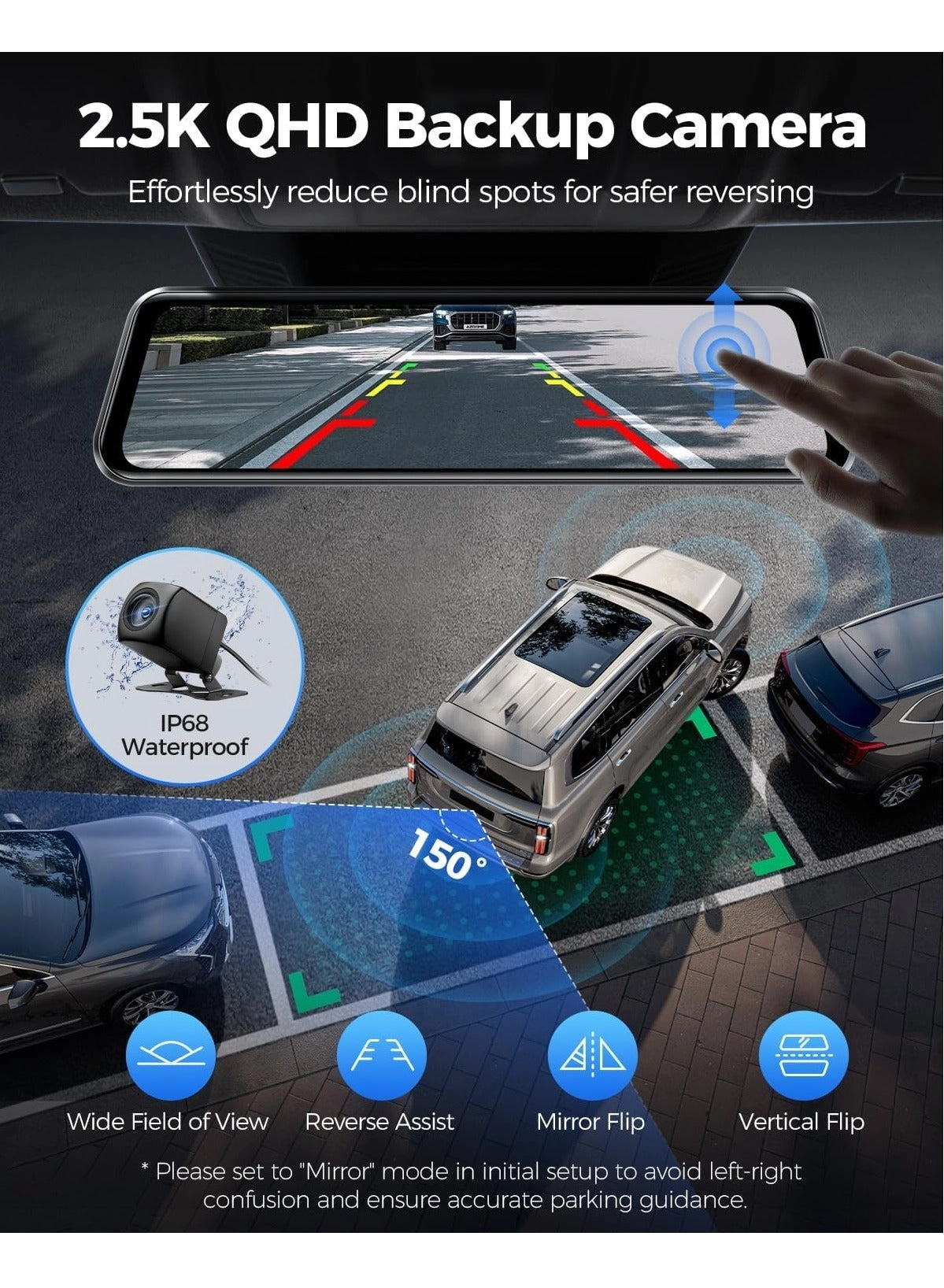 PG17 Max - 4K+2.5K + 64GB TF Card + 3-Lead Type-C USB Hardwire Kit