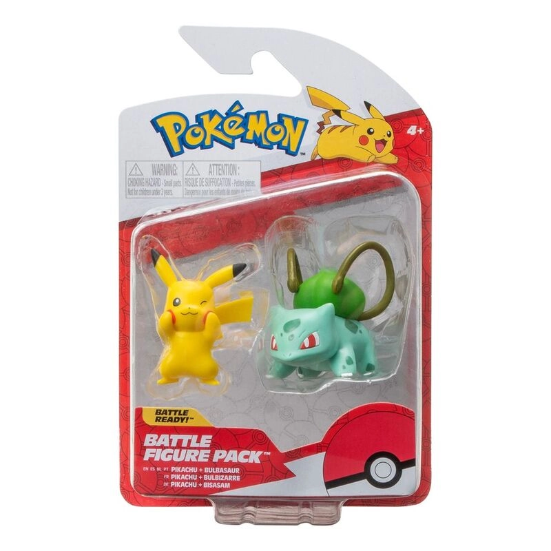 Pokemon Battle Figure Kanto - Style May Vary 2 pcs