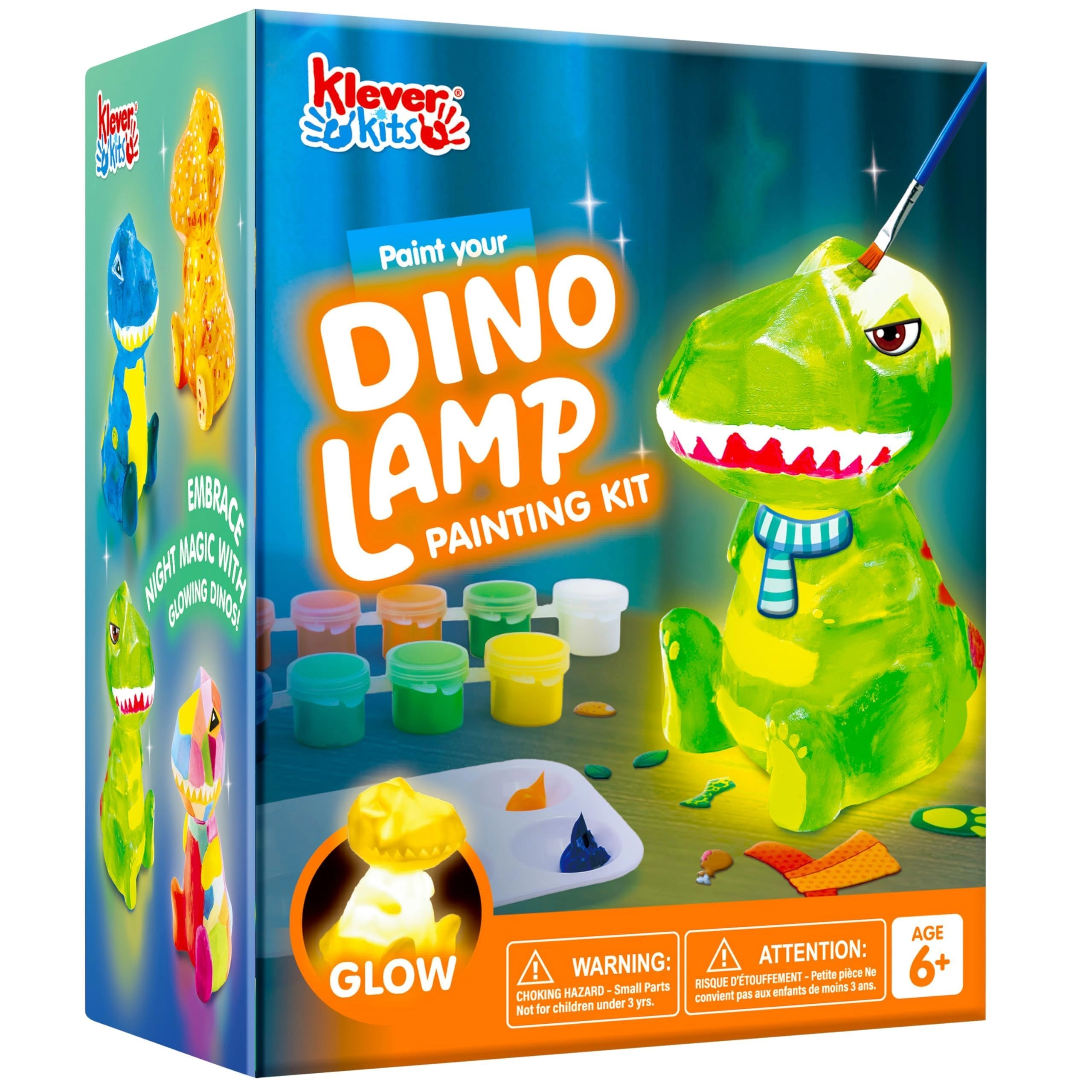 Klever Kits Dinosaur Lamp Kit - 17 pieces