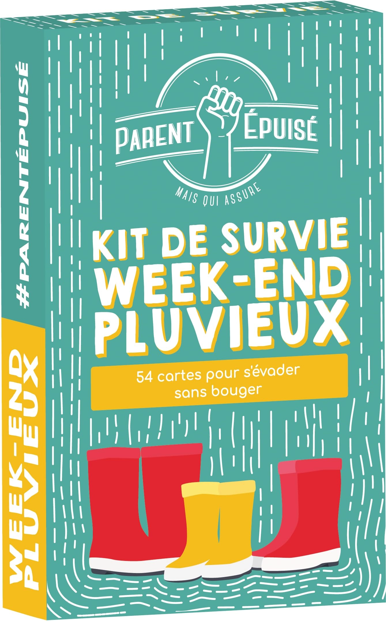 Rainy Weekend Survival Kit - 54 Cards - Card Game (French)