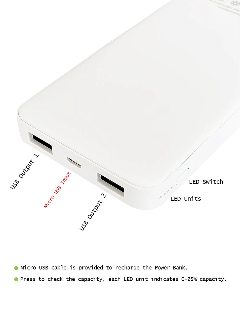 PPBA276 - 10,000 mAh 18W