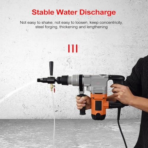 Electric Hammer Water Injection Converter - HSS Round Handle