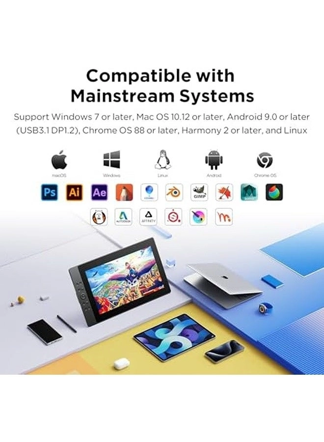 UE16 - 16,384 Levels of Pressure Sensitivity