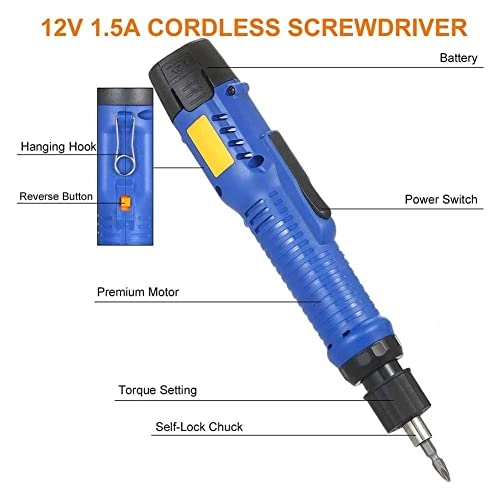 Electric Screwdriver - 1500mAh
