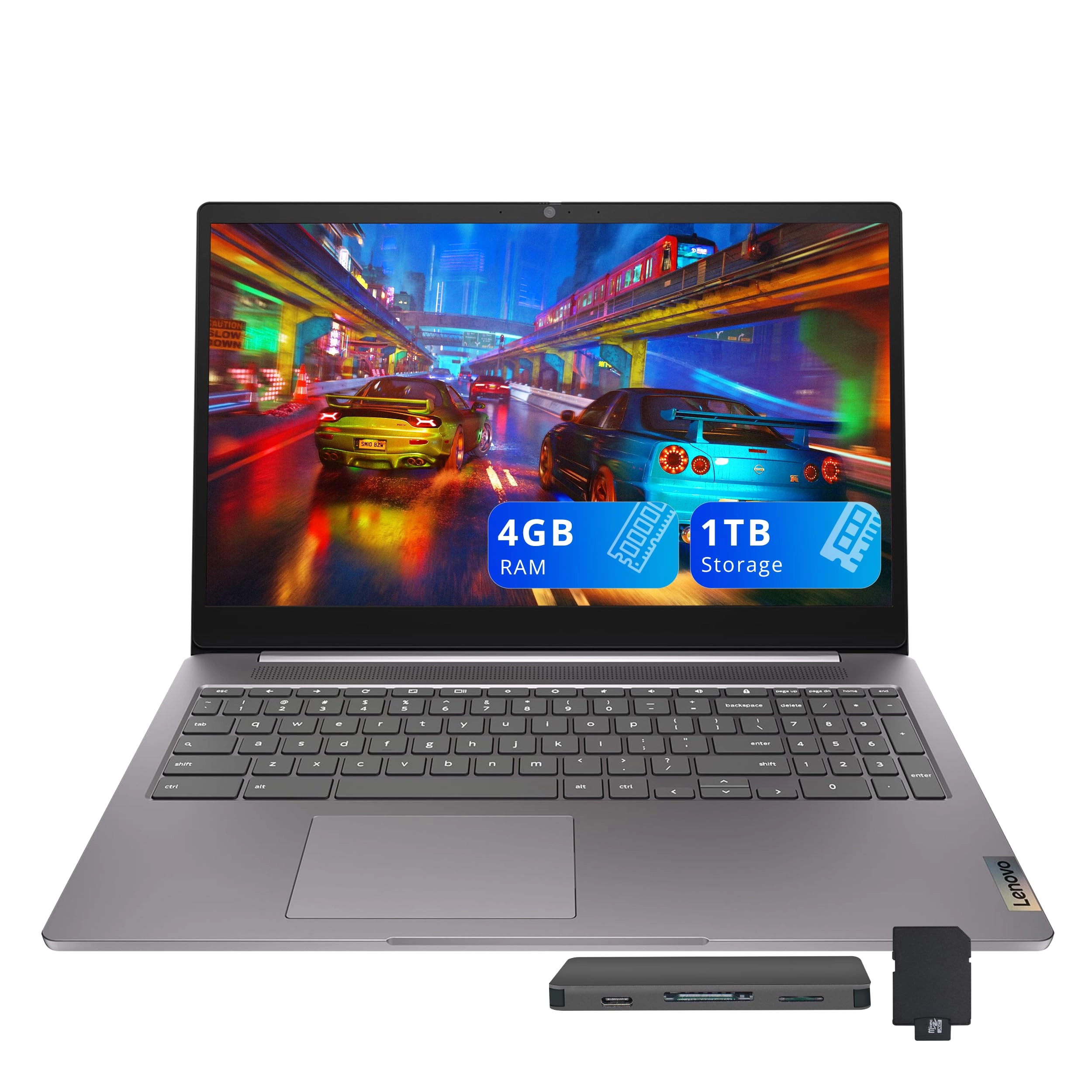 Ideapad 3 Lenovo Chromebook - 15.6'' Celeron N4500 4GB DDR4 352GB SSD