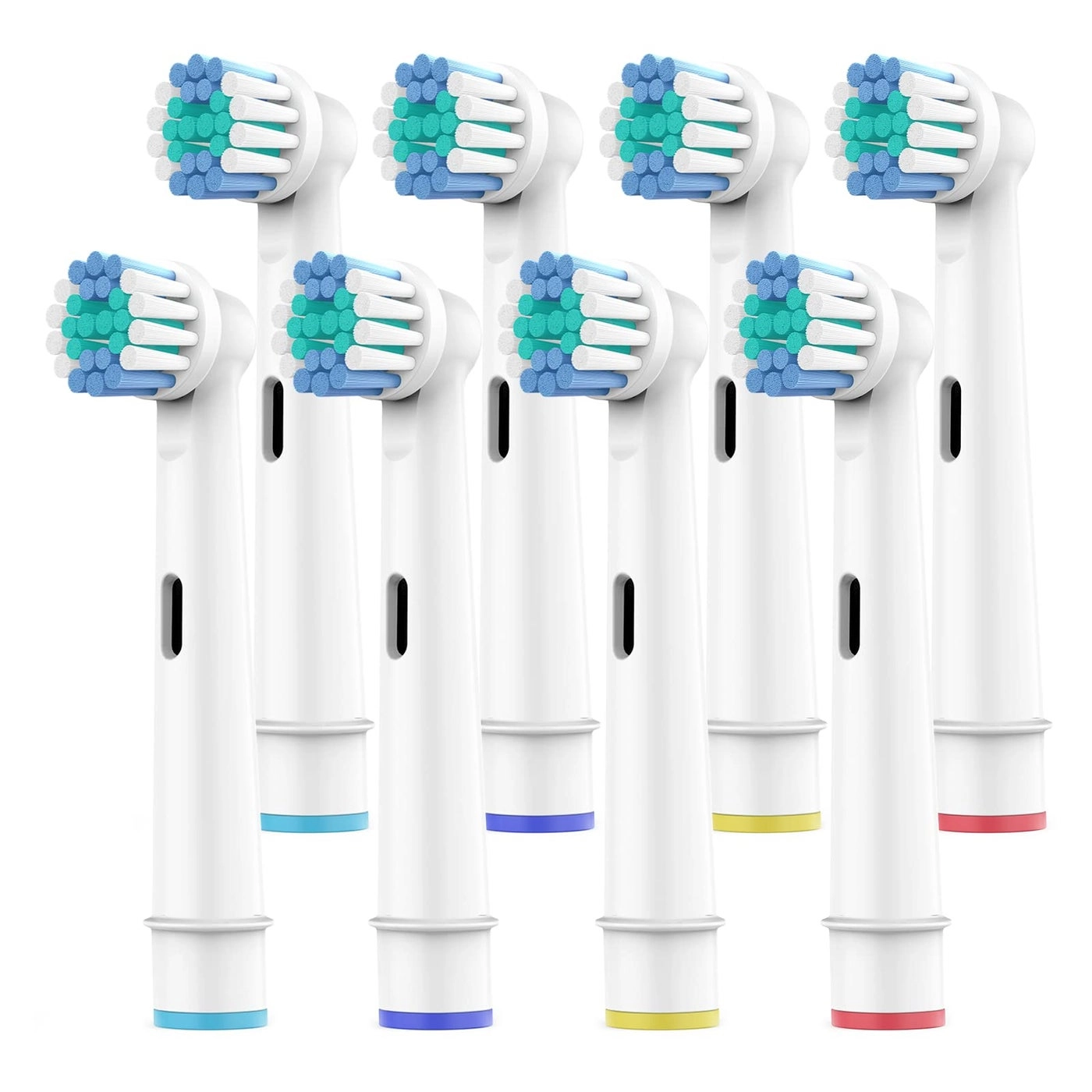 SetSail Toothbrush Heads - 8 Pack Medium Soft Dupont Bristles Precision Clean