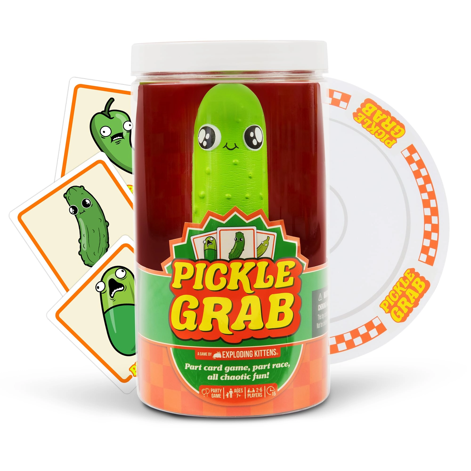 Exploding Kittens Pickle Grab - Card Game