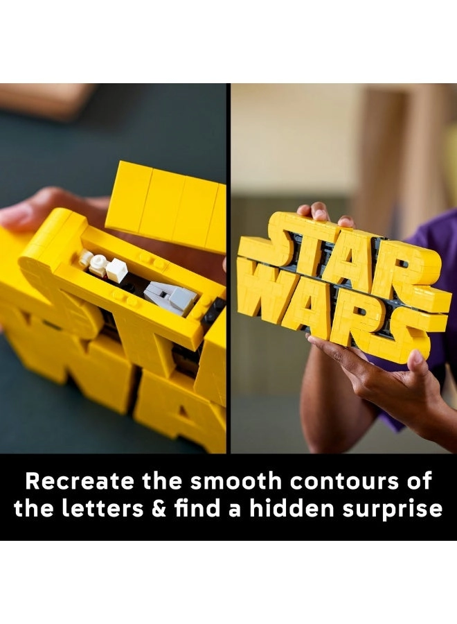 Star Wars Brick-Built Logo (75407)