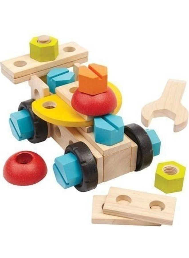 Wooden Construction Set (5539) - 3+ Years Multicolour