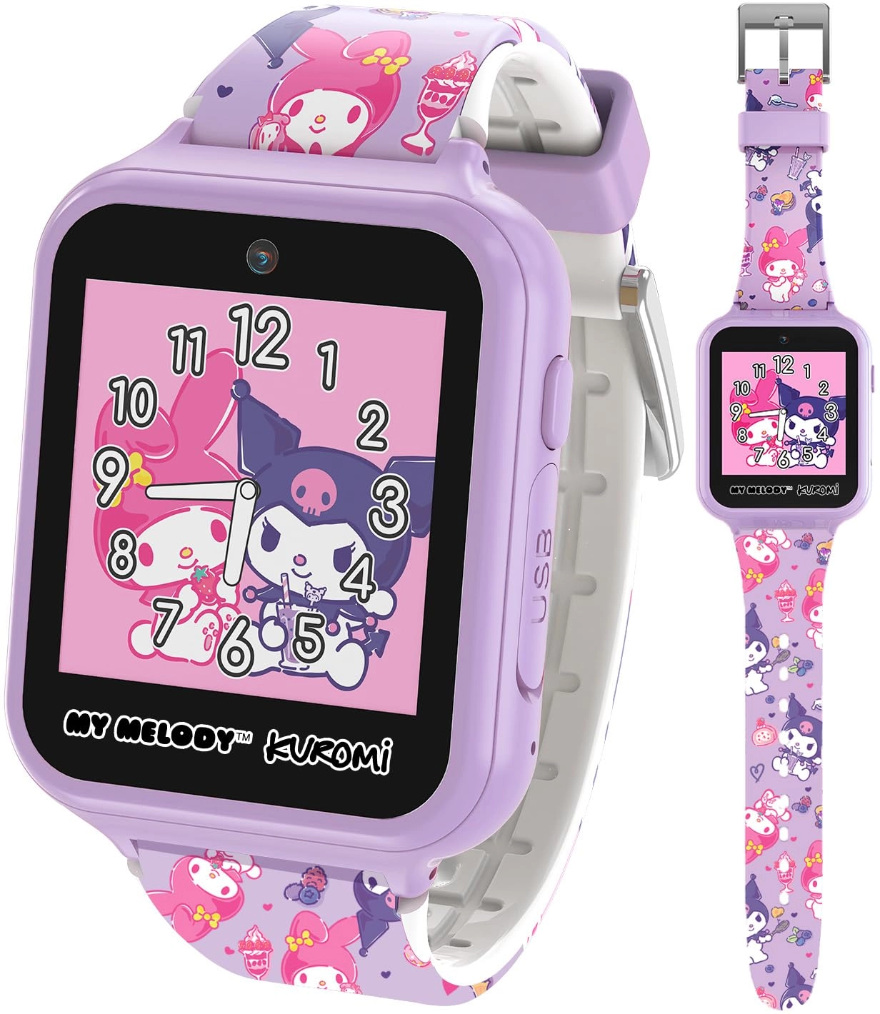 Accutime Watch My Melody & Kuromi Kids Smartwatch