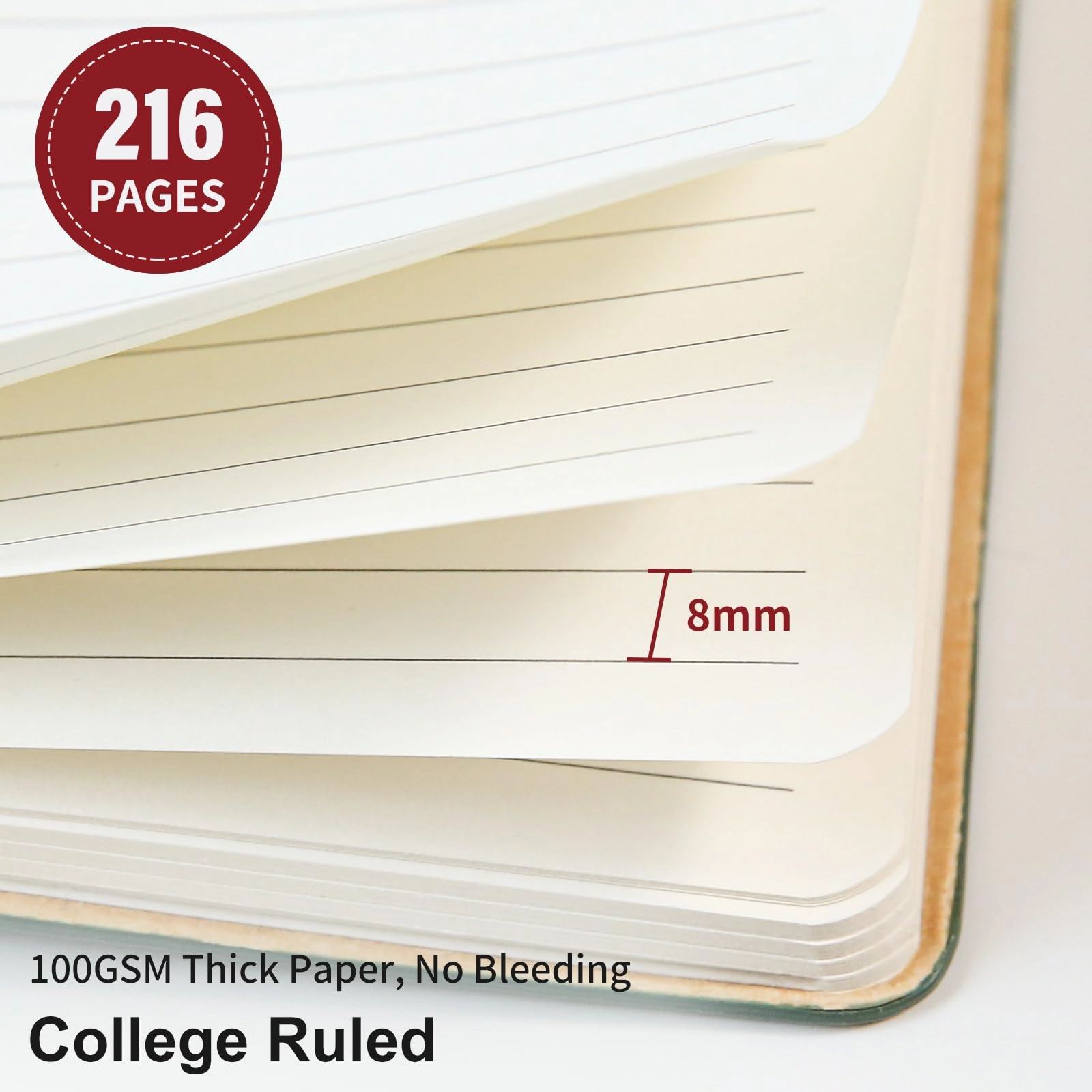 Lined Journal Notebook A5 - Lined 216 Pages