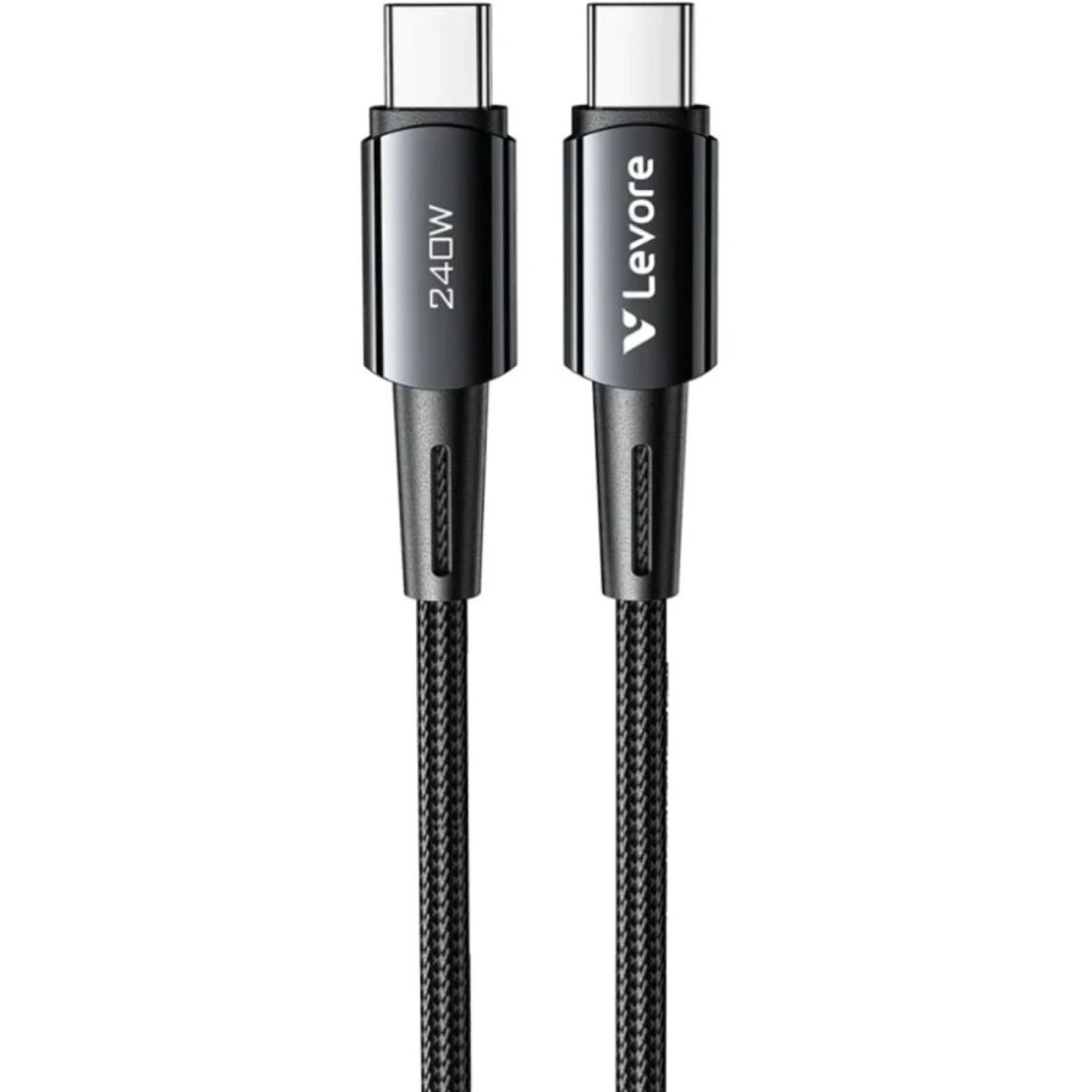 LEVORE Charge Cable 240W USB-C to USB-C 1m Braided