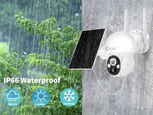 Solar Camera Systerm - 4 4 channels 4MP