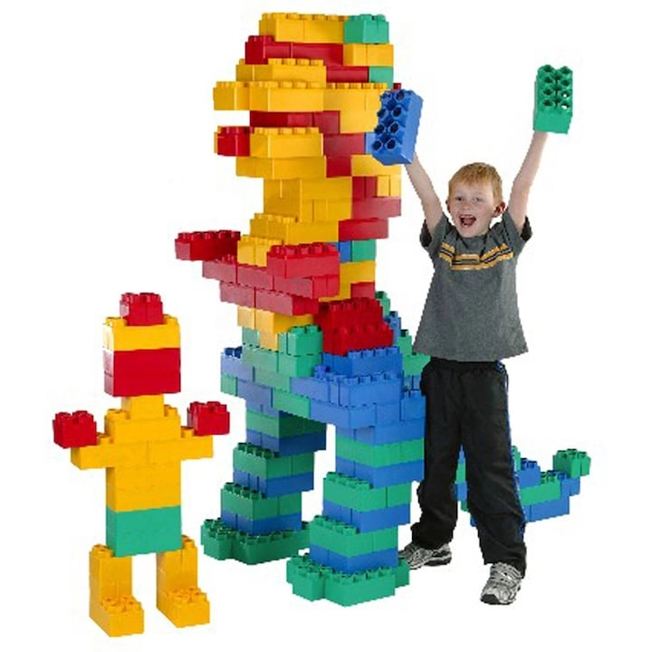Kids Adventure Jumbo Blocks - 192 pcs