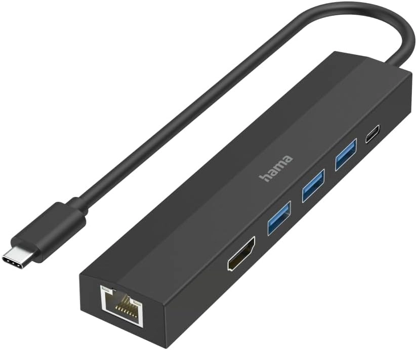 Hama USB-C Hub - Windows Mac OS Thunderbolt 3/4 USB-C