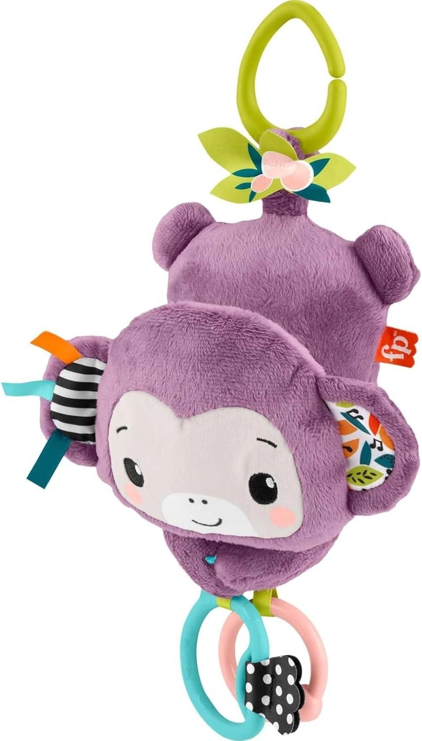 Fisher-Price Sing And Go Purple Monkey Hanging - 0 months