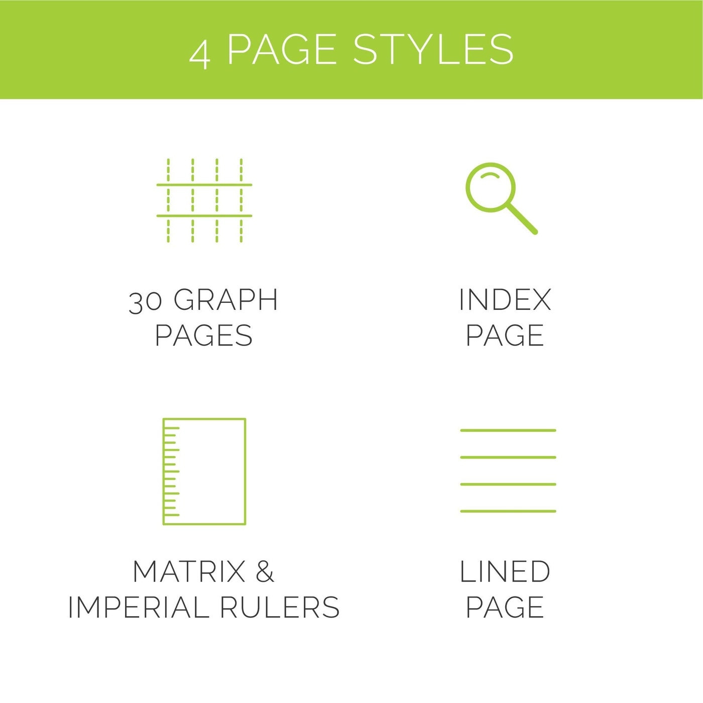 Matrix Letter - Grid 30 Pages