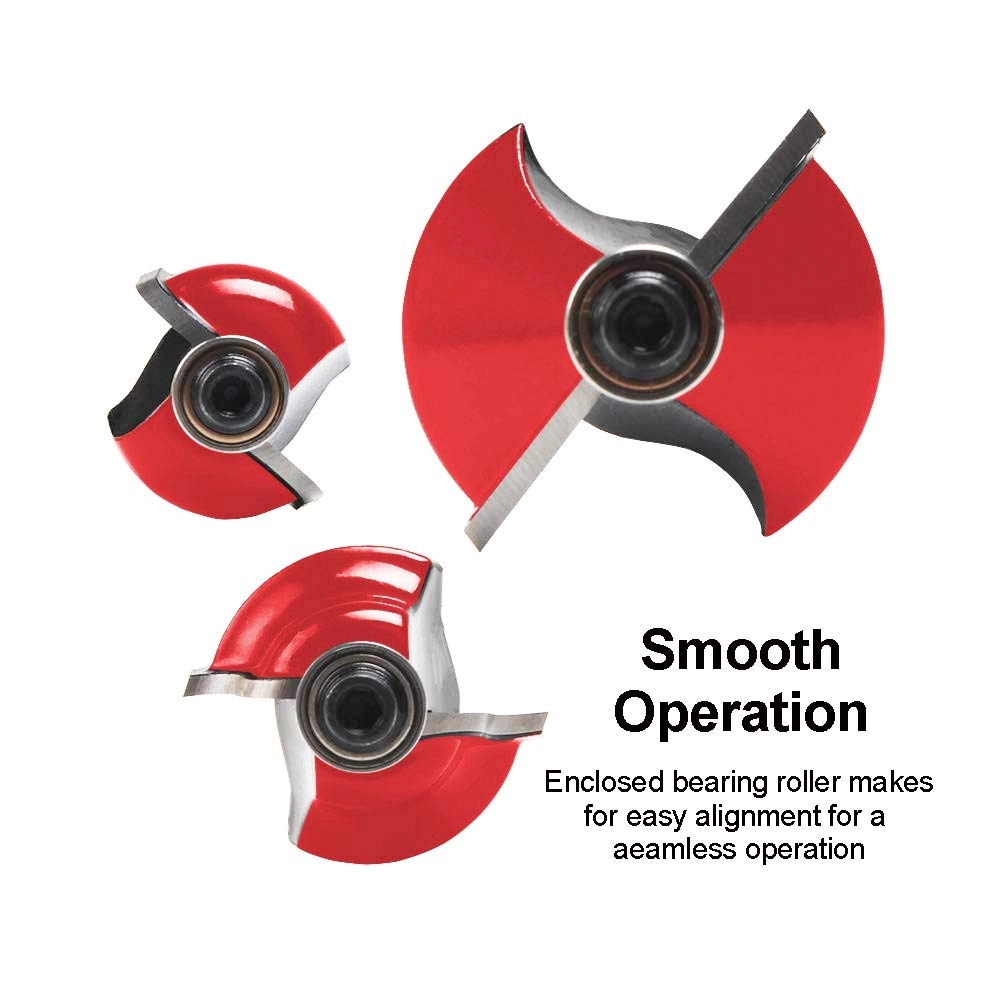 Router Bit Set - 6.35 mm 12 Pcs