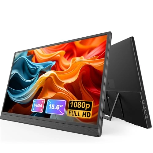 Portable Monitor - FHD 1080P 15.6 Inches