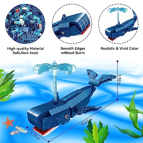 Whale Building Set - whale 250 pcs