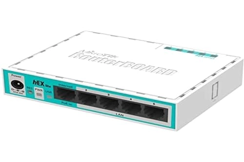 hEX lite RB750r2 - White Ethernet