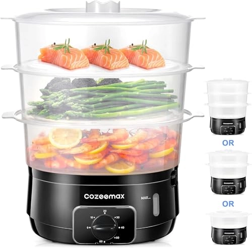 Electric Food Steamer - 13.7 Quarts
