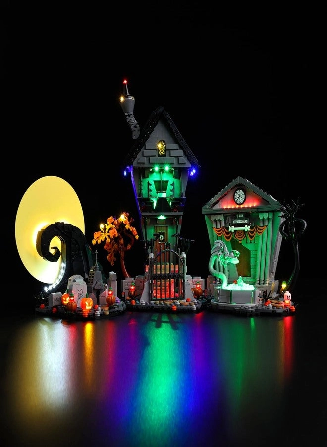 Kyglaring Tim Burton's The Nightmare Before Christmas LED Lighting Set (21351) - Continuous Light Kit Compatible with Lego Harry Potter