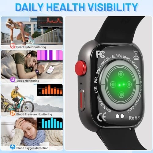 Smart Watch - Blood Pressure Monitoring Blood Oxygen Bluetooth Calling