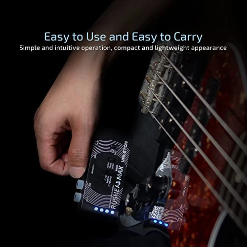 Rushead Max Bass - Headphone amp USB Rechargeable Portable