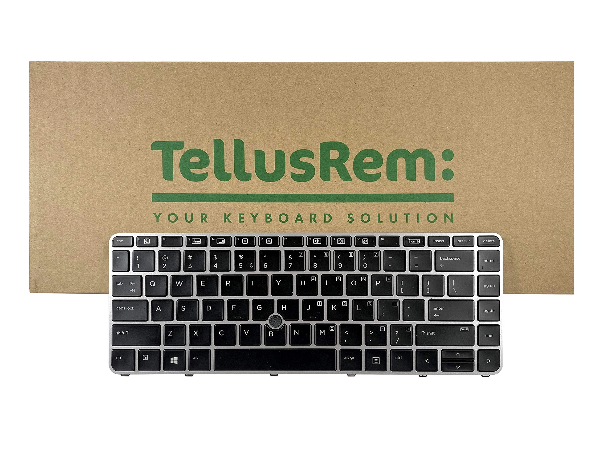 TellusRem Replacement Backlit Keyboard - Belgian USB