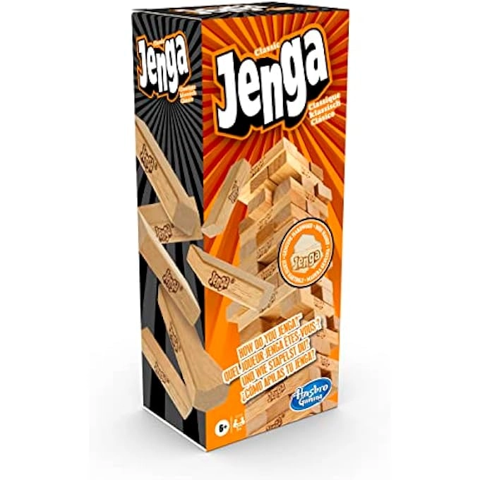 JENGA - CLASSIC GENUINE HARDWOOD