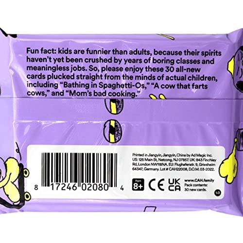 Cards Against Humanity: Family Edition: Written By Kids Pack