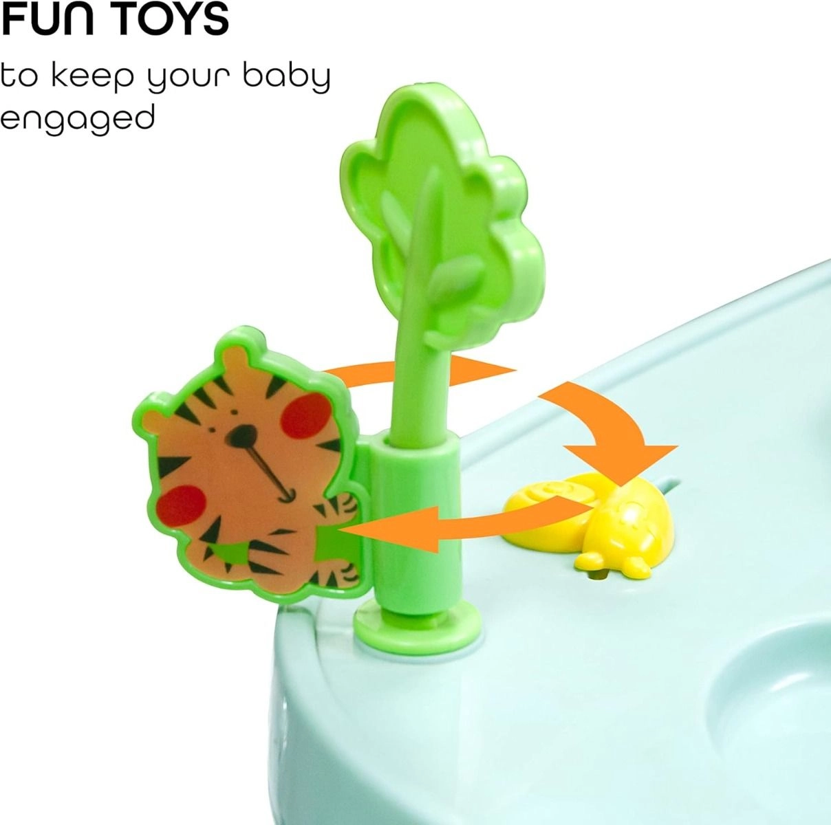 Baby Push Activity Walker - Blue 6 months & above