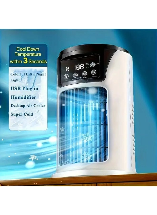 Dongguan Anwo Electronic Technology Co., Ltd. 3 In 1 Portable Air Conditioner - USB-powered Ambient Light