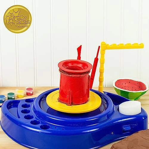 Motorized Power Pottery Wheel - Terra Cotta Clay 908g