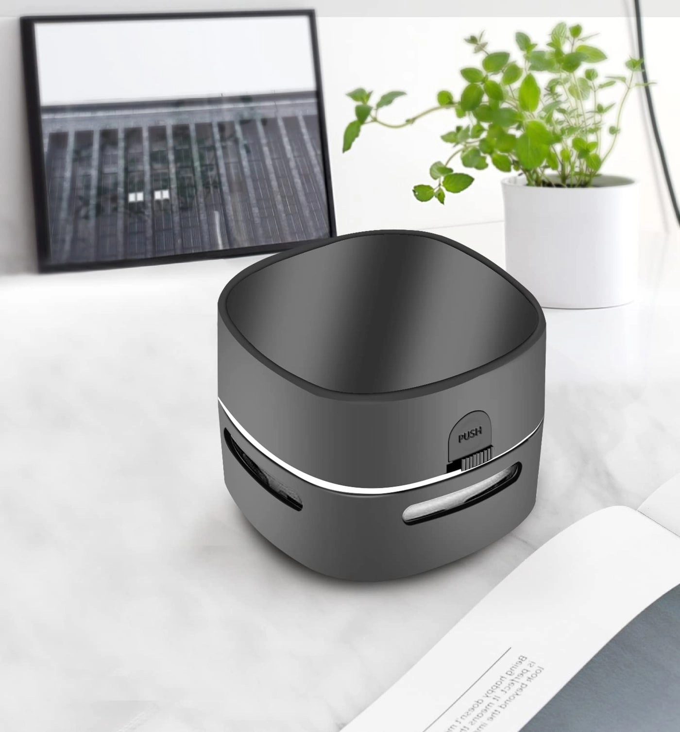 Desktop Vacuum Cleaner - Cordless 360º Rotatable 400 mins