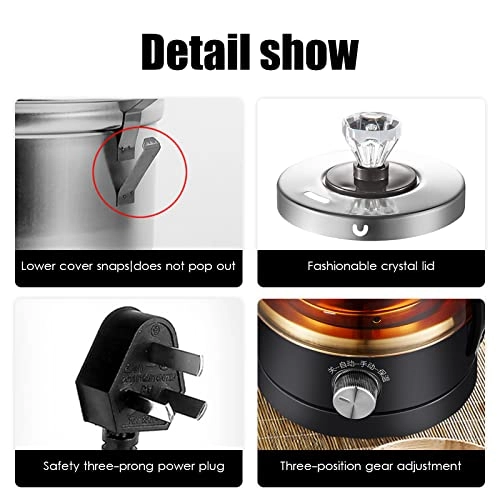 Glass Keep Warm Electric Kettle