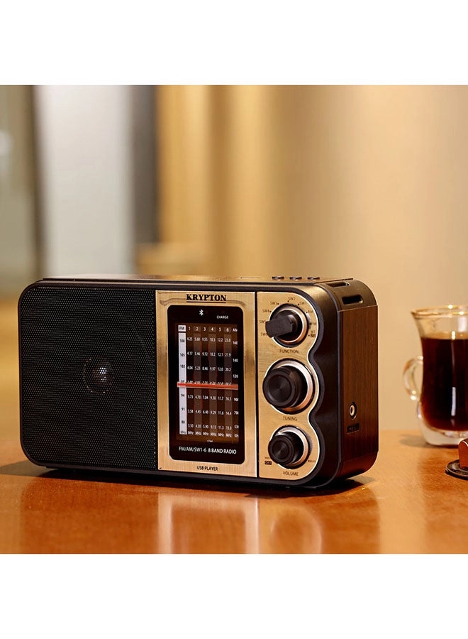 Multifunction Radio - Rechargeable USB/TF MP3 Player