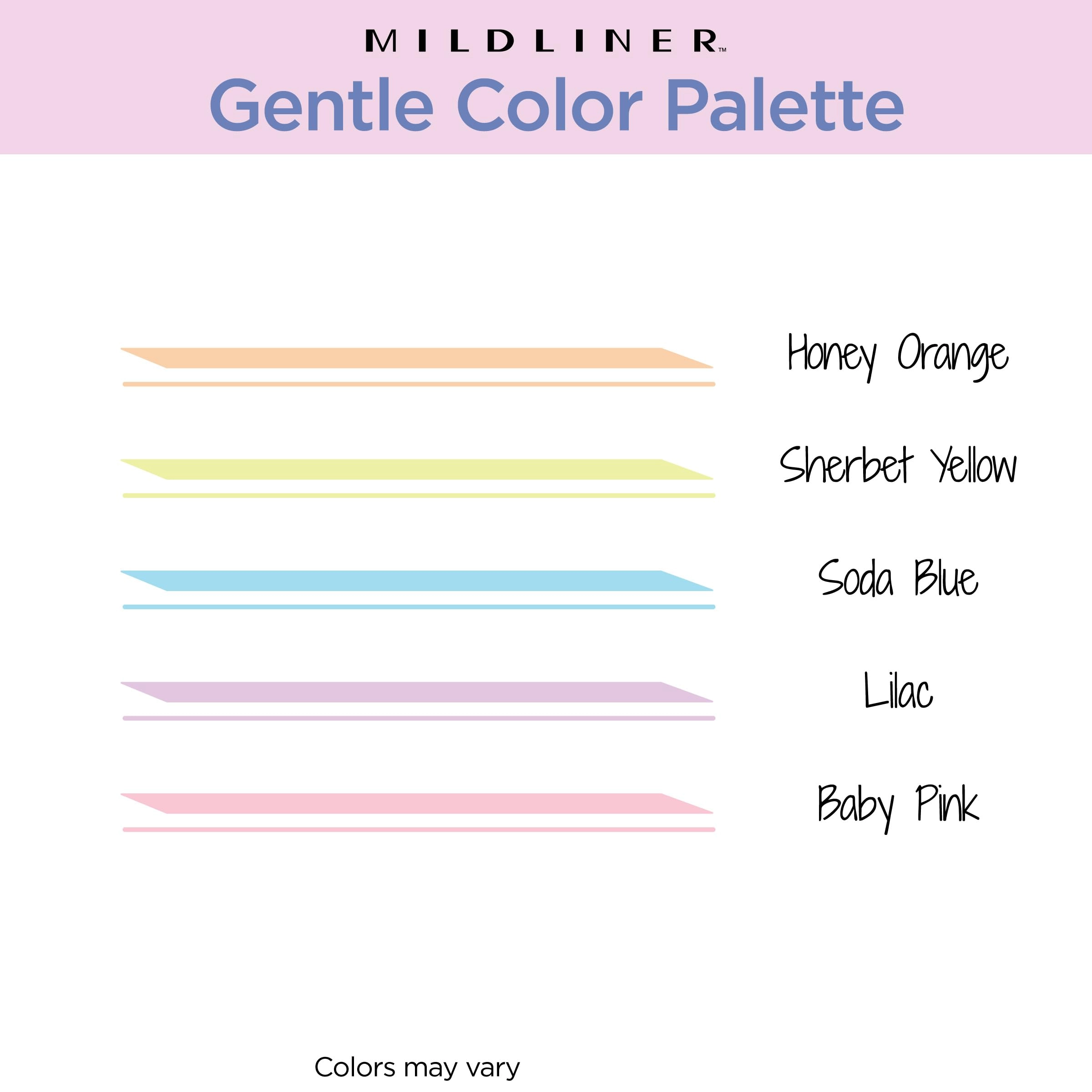 Mildliner Double Ended Highlighter - Multicolor Chisel