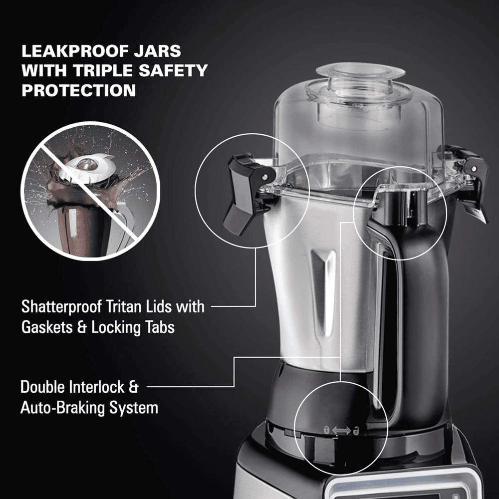 Professional Juicer Mixer Grinder - 1400W 1.5L