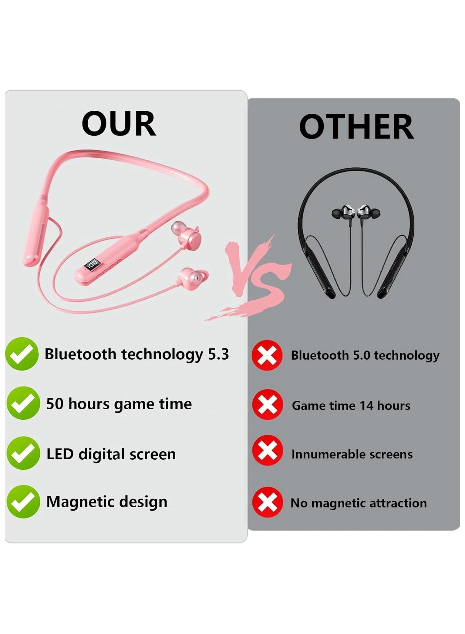 Bluetooth headphones Wireless Headphone