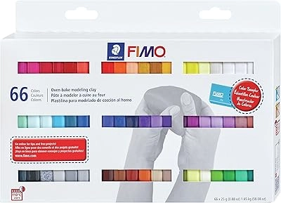 Staedtler Fimo Professional Soft Polymer Clay - 66 pcs.
