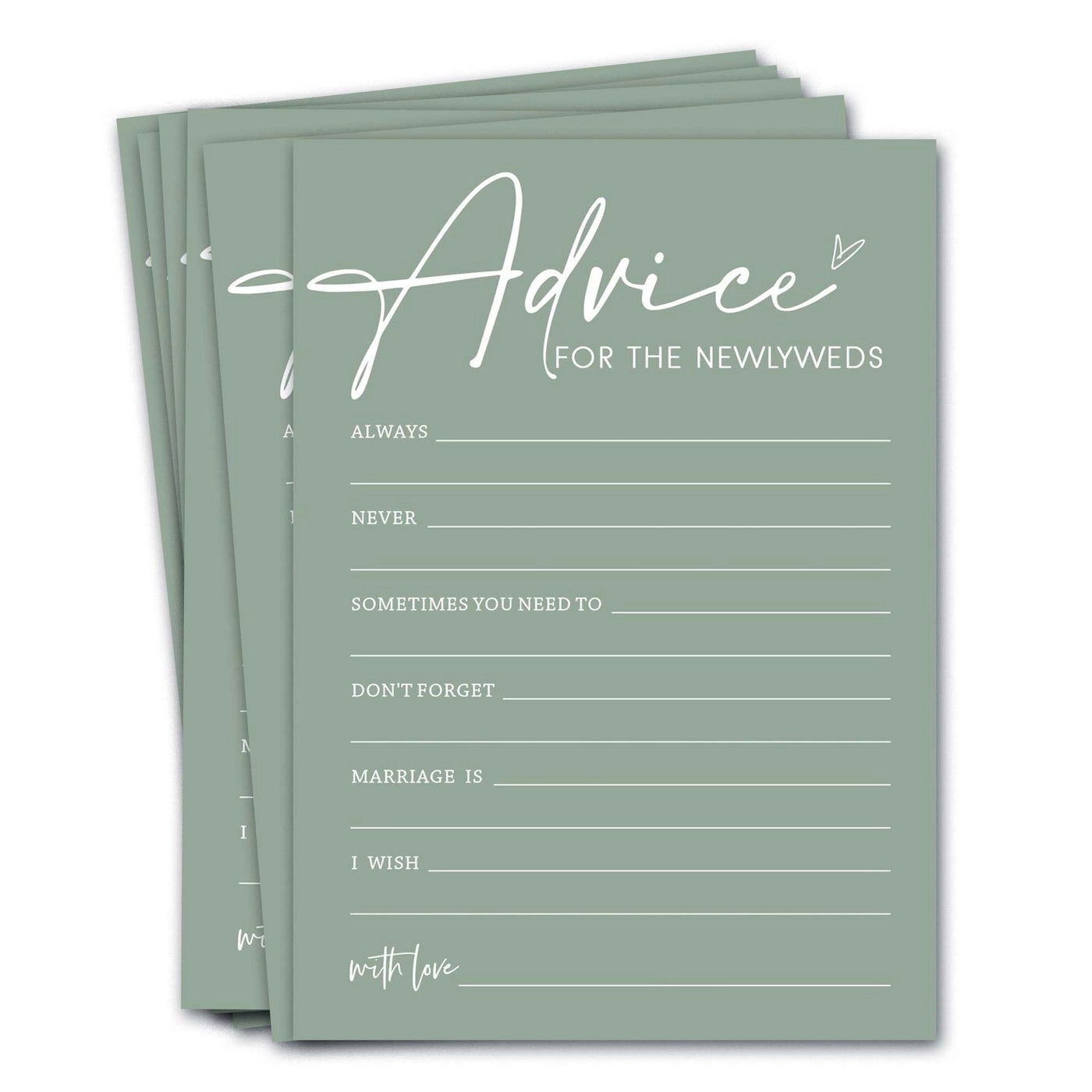 Wybgno Bridal Shower Games Cards