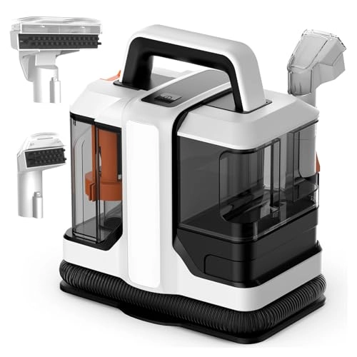 6-in-1 Portable Carpet Washer - Hot and Cold Water Extraction