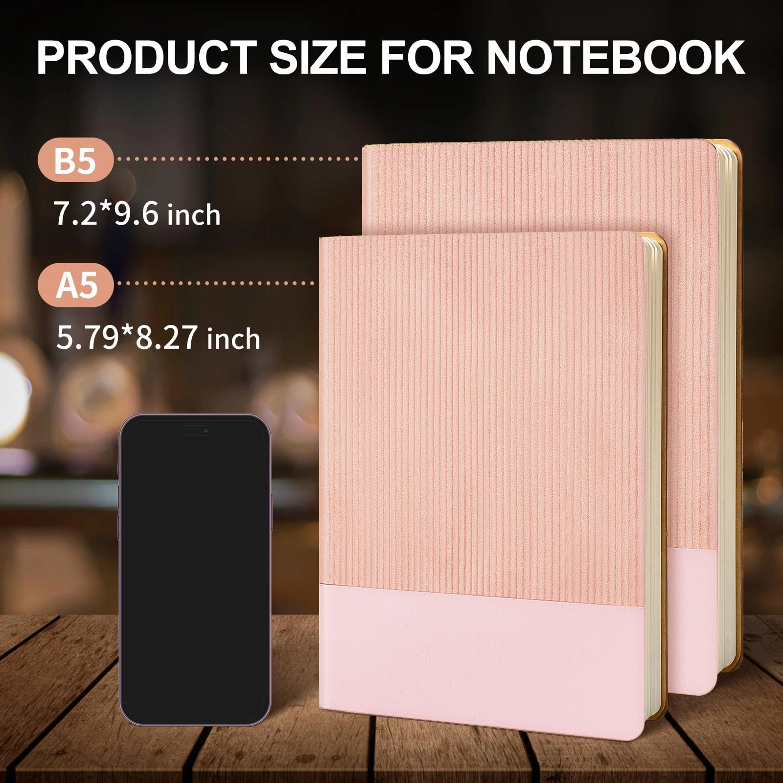 Lined Journal Notebook B5 - Lined 160 Pages