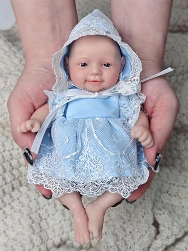 Reborn Baby Doll - 7" Silicone Baby Girl Ages 3+