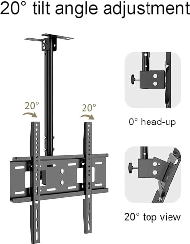 TV Ceiling Mount - 50kg 32-75 inch