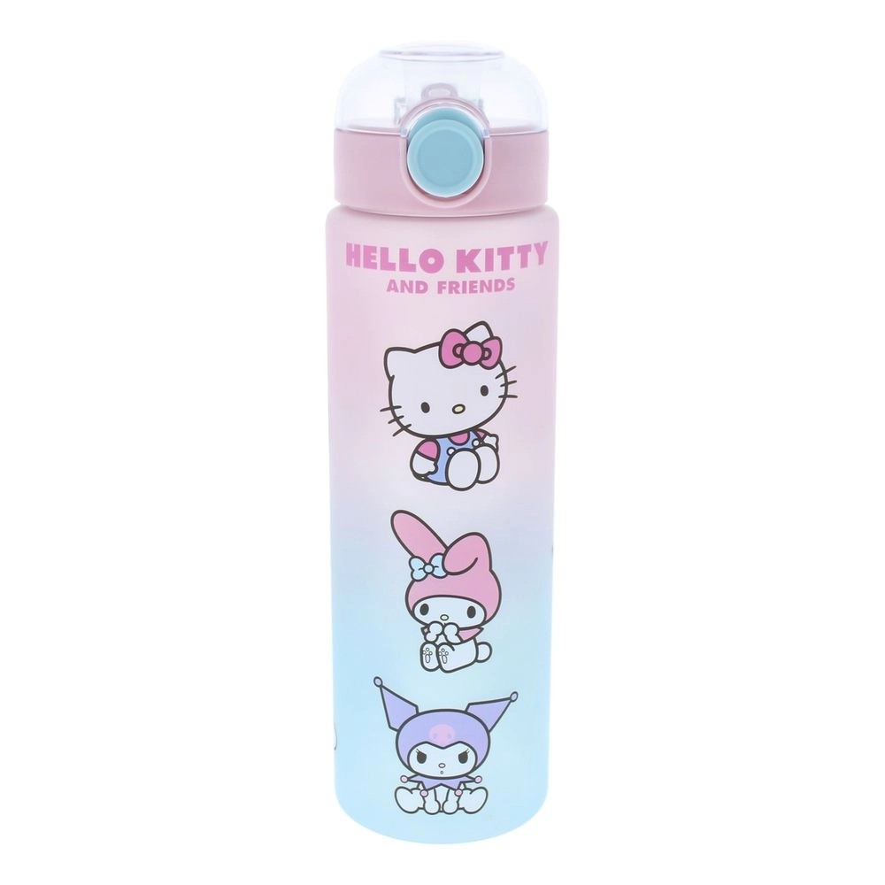 BLUEPRINT COLLECTIONS Hello Kitty & Friends Water Bottle - Flip Top Lid 700 ml